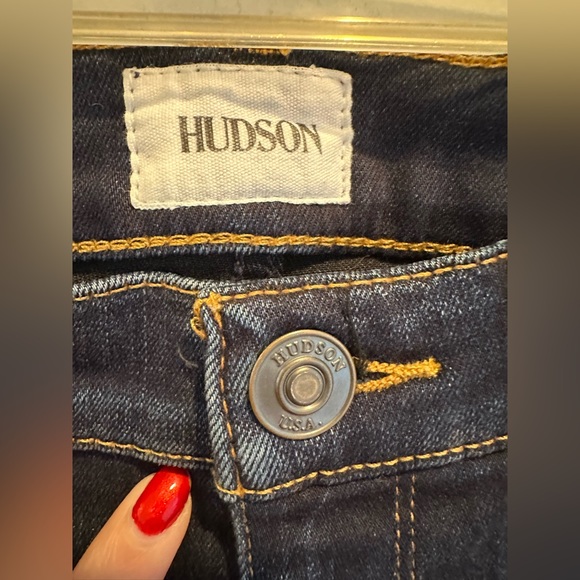 Hudson Jeans Barbara High-waisted Super Skinny Ankle Jean, size 28 - Picture 6 of 8